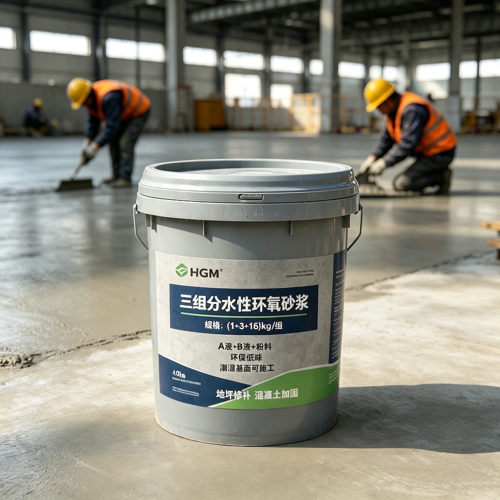 防城三组份水性环氧砂浆